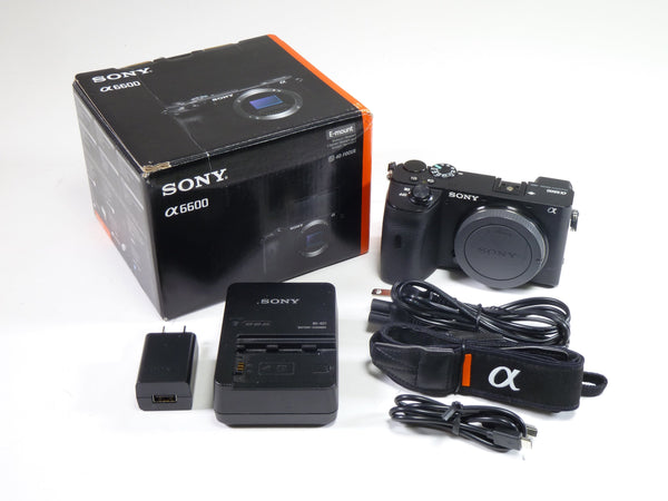 Sony A6600 Digital Camera - Shutter Count 36258 Digital Cameras - Digital Mirrorless Cameras Sony 6396426