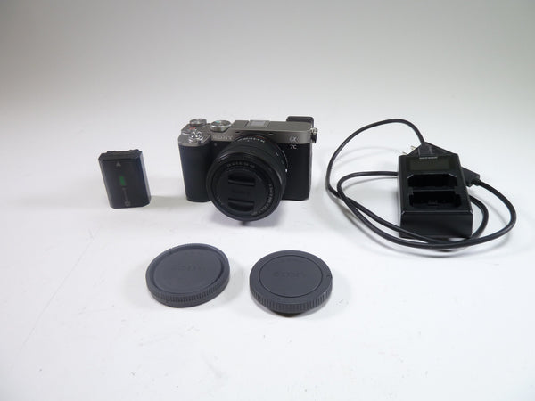Sony A7 C Body w/ Sony 28-60mm f/4-5.6 Shutter Count 1,216 Digital Cameras - Digital Mirrorless Cameras Sony 6143016
