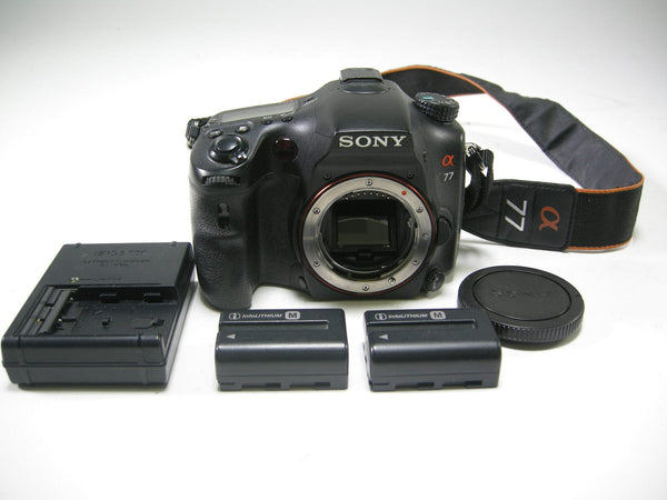 Sony a77 24.3mp Mirrorless Digital Camera Body Only Shutter #11,160 Digital Cameras - Digital Mirrorless Cameras Sony 0127484