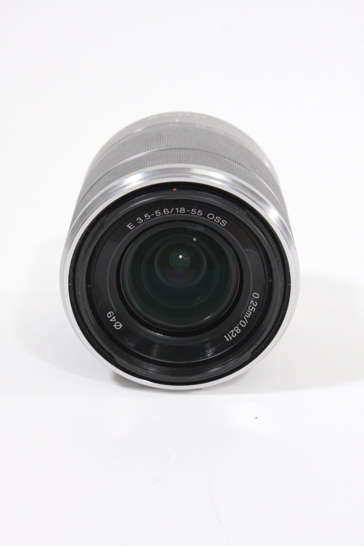 Sony APS-C 18-55mm F3.5-5.6 for E Mount (Silver) Lenses Small Format - Sony E and FE Mount Lenses Sony 3918632