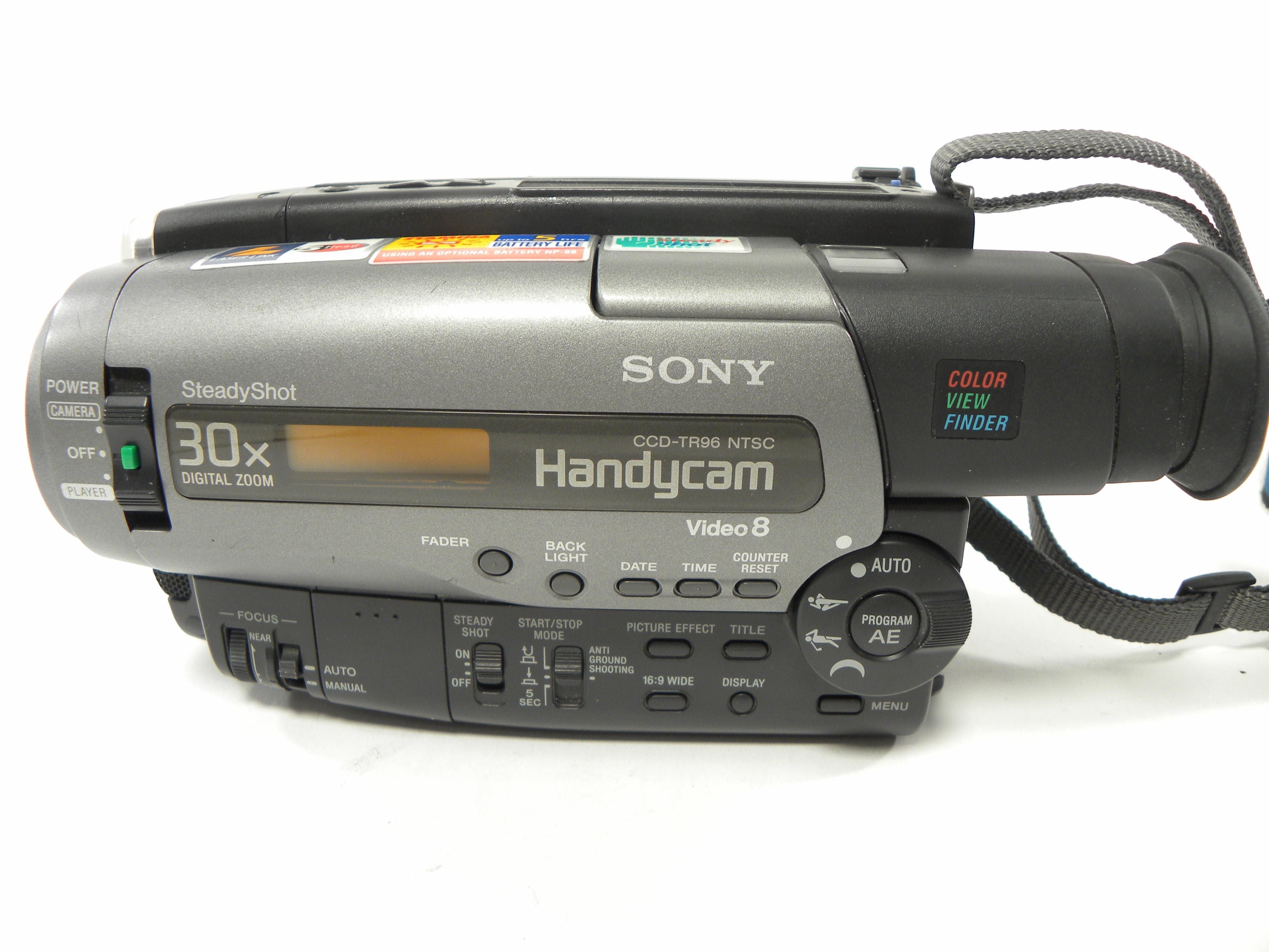Sony CCD-TR96 Video 8 Handycam Camcorder – Camera Exchange