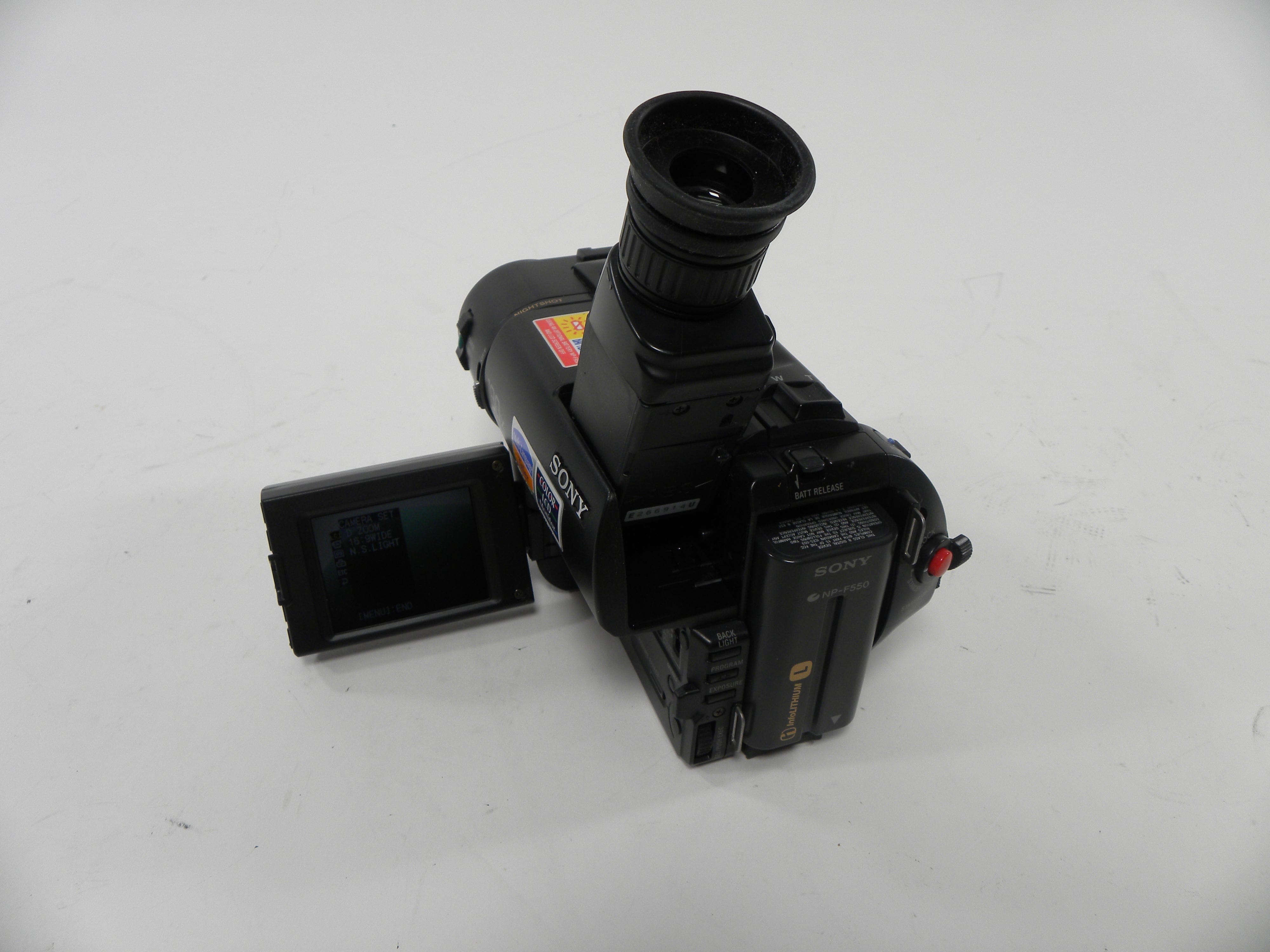 SONY VideoHi8Handycam CCD-TRV116 ④ Sony CCD-TRV16 Camcorder - Black for sale online | eBay