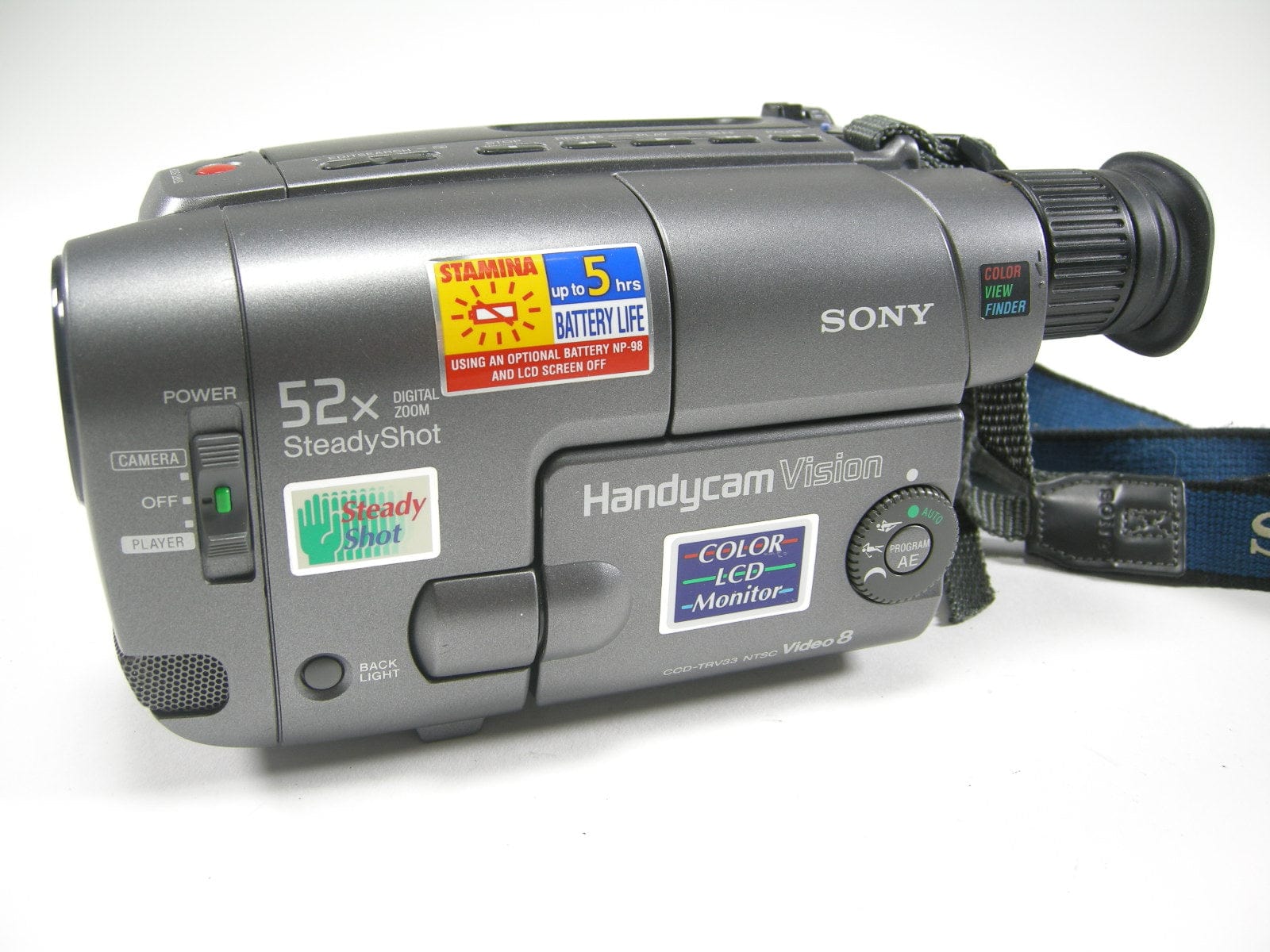 SONY VideoHi8Handycam CCD-TRV126 ⑧ Sony CCD-TRV33 Video 8 Camcorder – Camera Exchange
