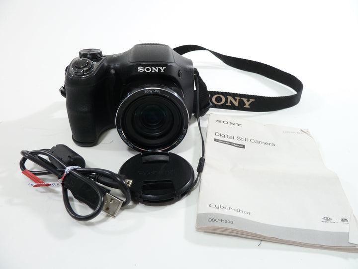 Sony Cyber Shot DSC-H200 20.1mp Digital Camera Digital Cameras - Digital Point and Shoot Cameras Sony 5910656