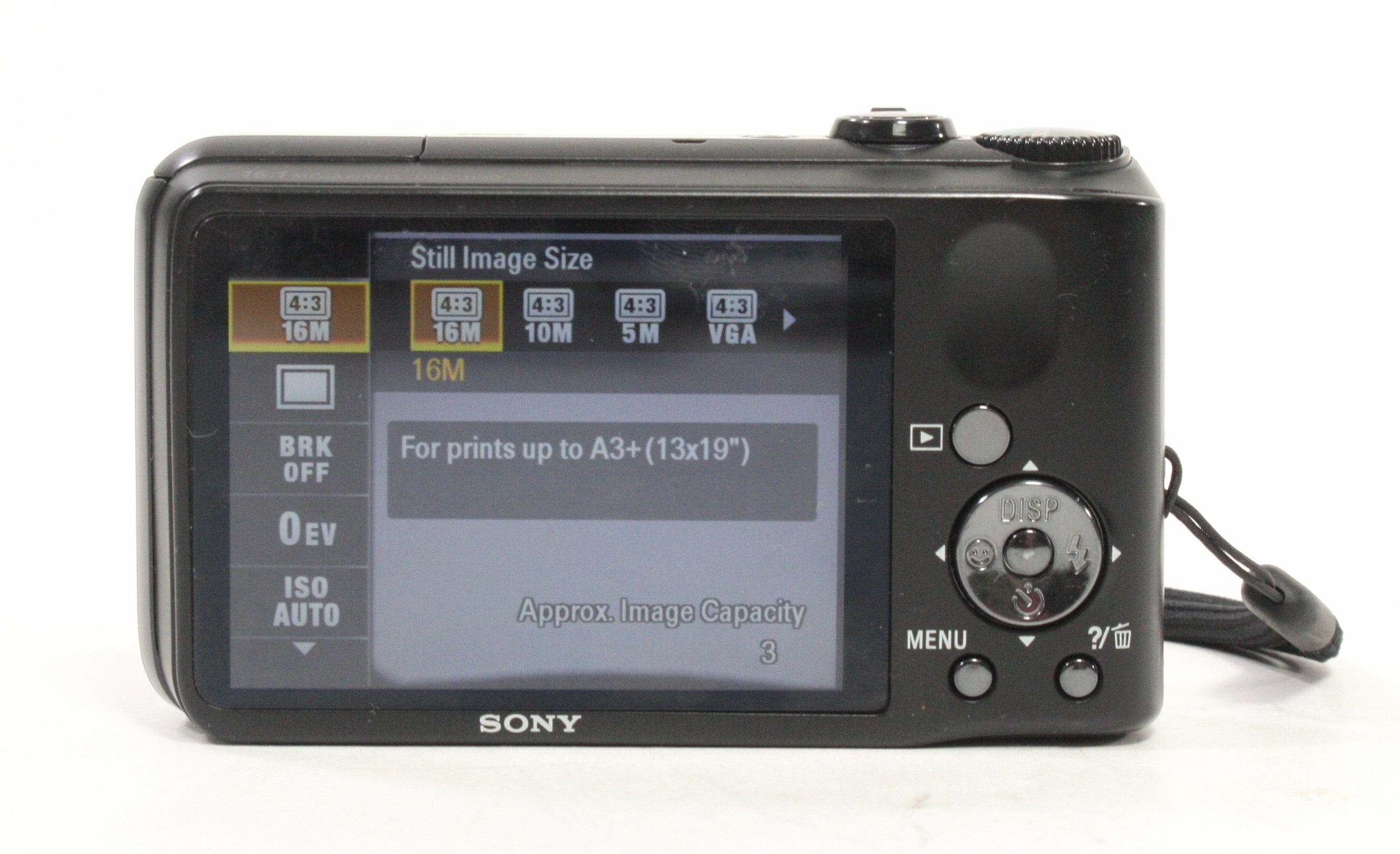Sony Cyber-shot DSC-H90 Digital Camera 16x Zoom 16.1mp – Camera