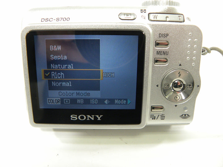 Sony Cyber Shot DSC-S700 7.2mp Digital Camera Digital Cameras - Digital Point and Shoot Cameras Sony 0990293