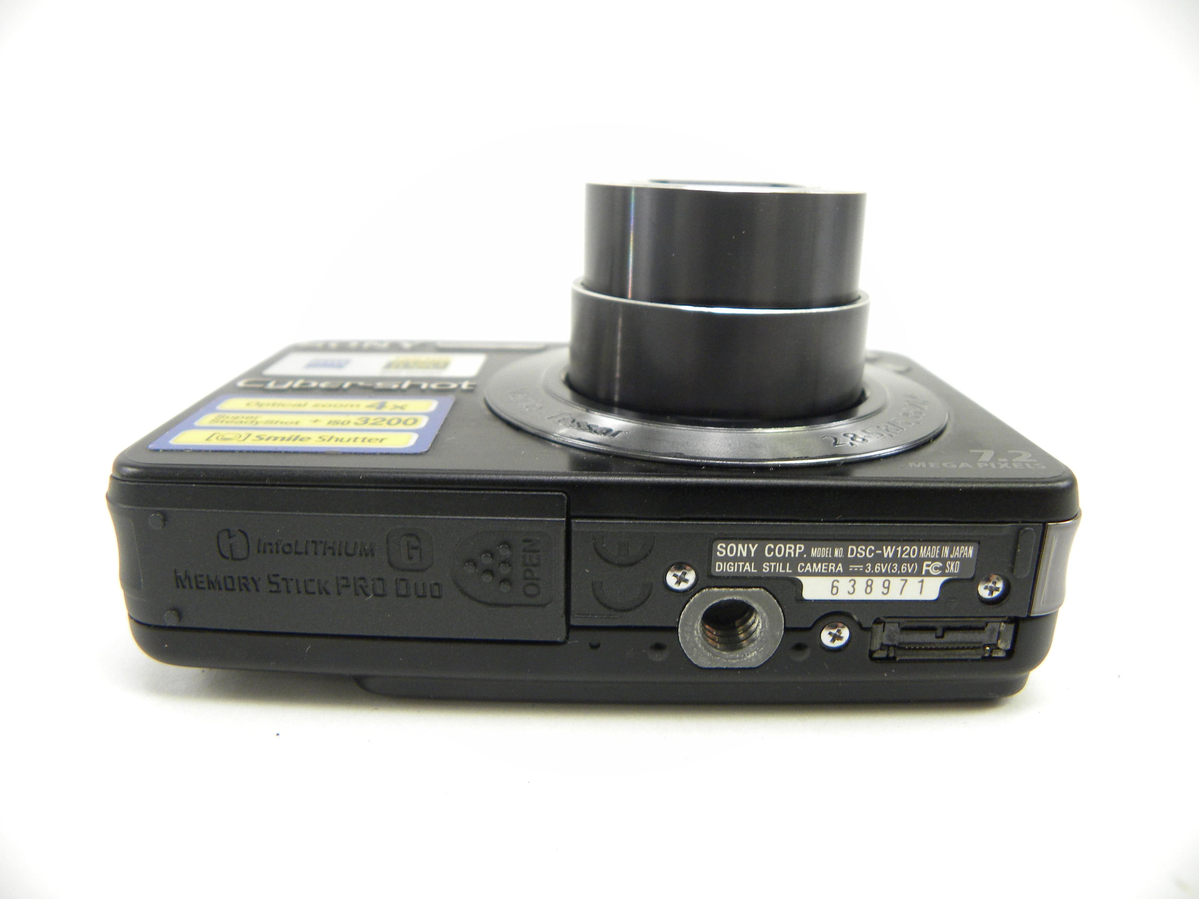 Sony Cyber-Shot DSC-W120 7.2mp Digital Camera – Camera Exchange