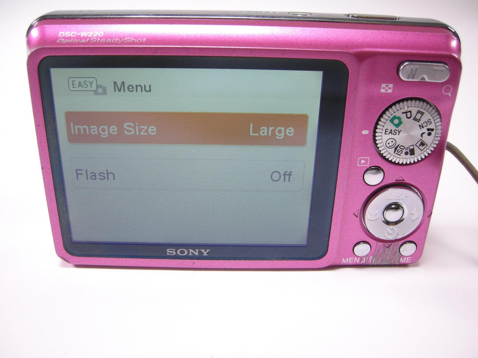 Sony Cyber Shot DSC-W220, 12.1 Mega Pixels, Pink Digital authentic Camera, batts &sdcard