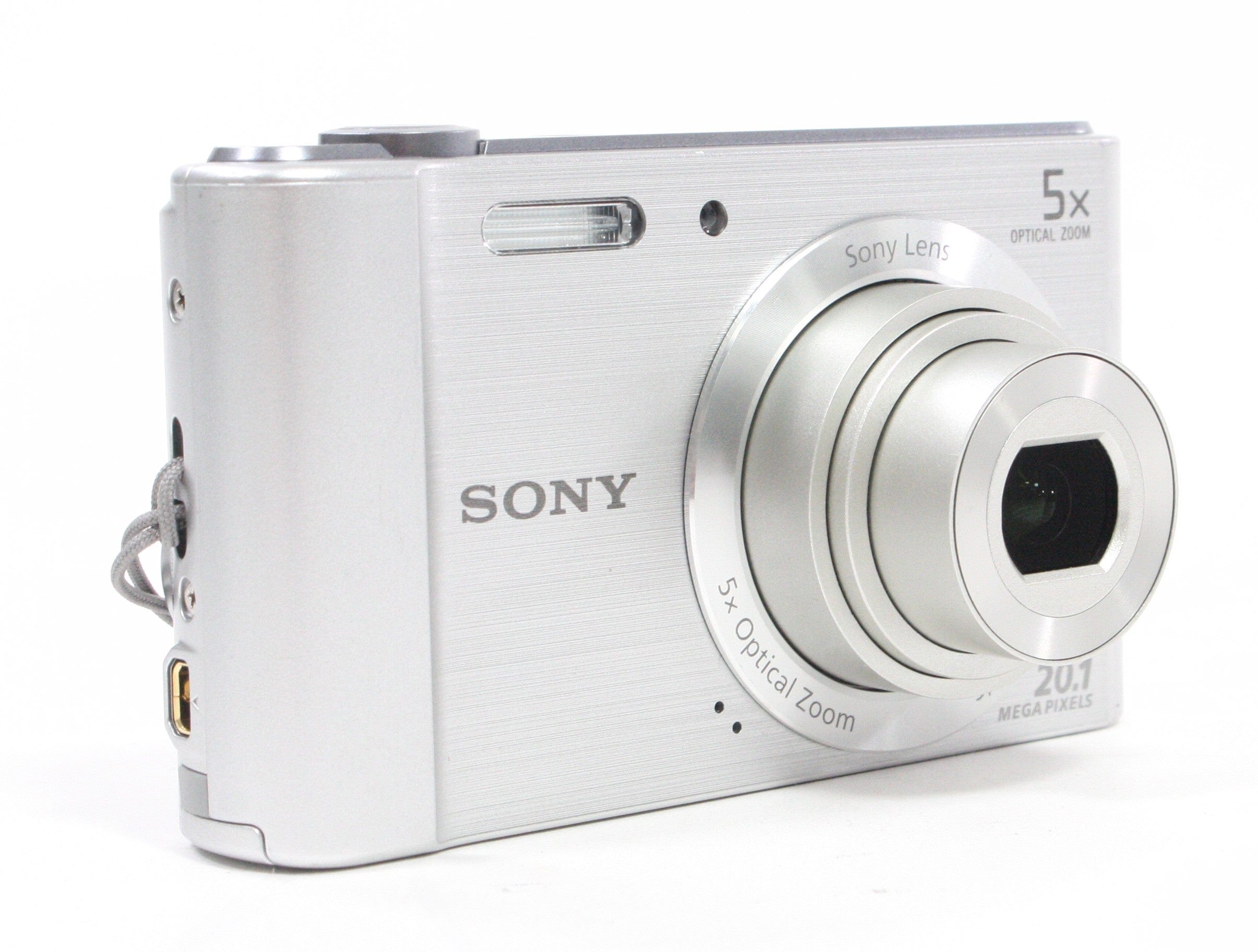 Sony Cyber-shot DSC-W800 Digital Camera 5x Zoom 20.1mp (Silver