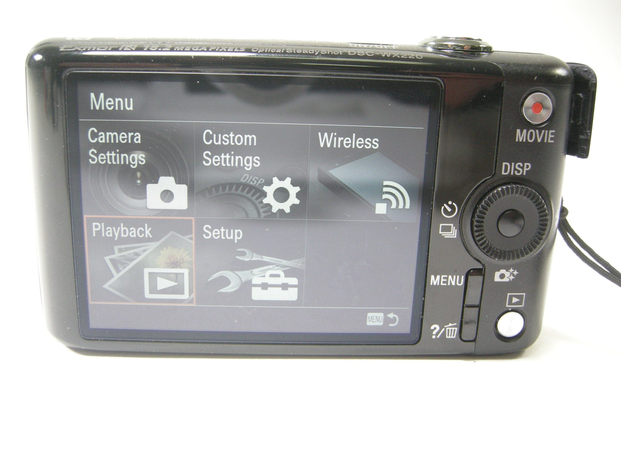 Sony Cyber Shot DSC WX .2mp Digital camera – Camera Exchange