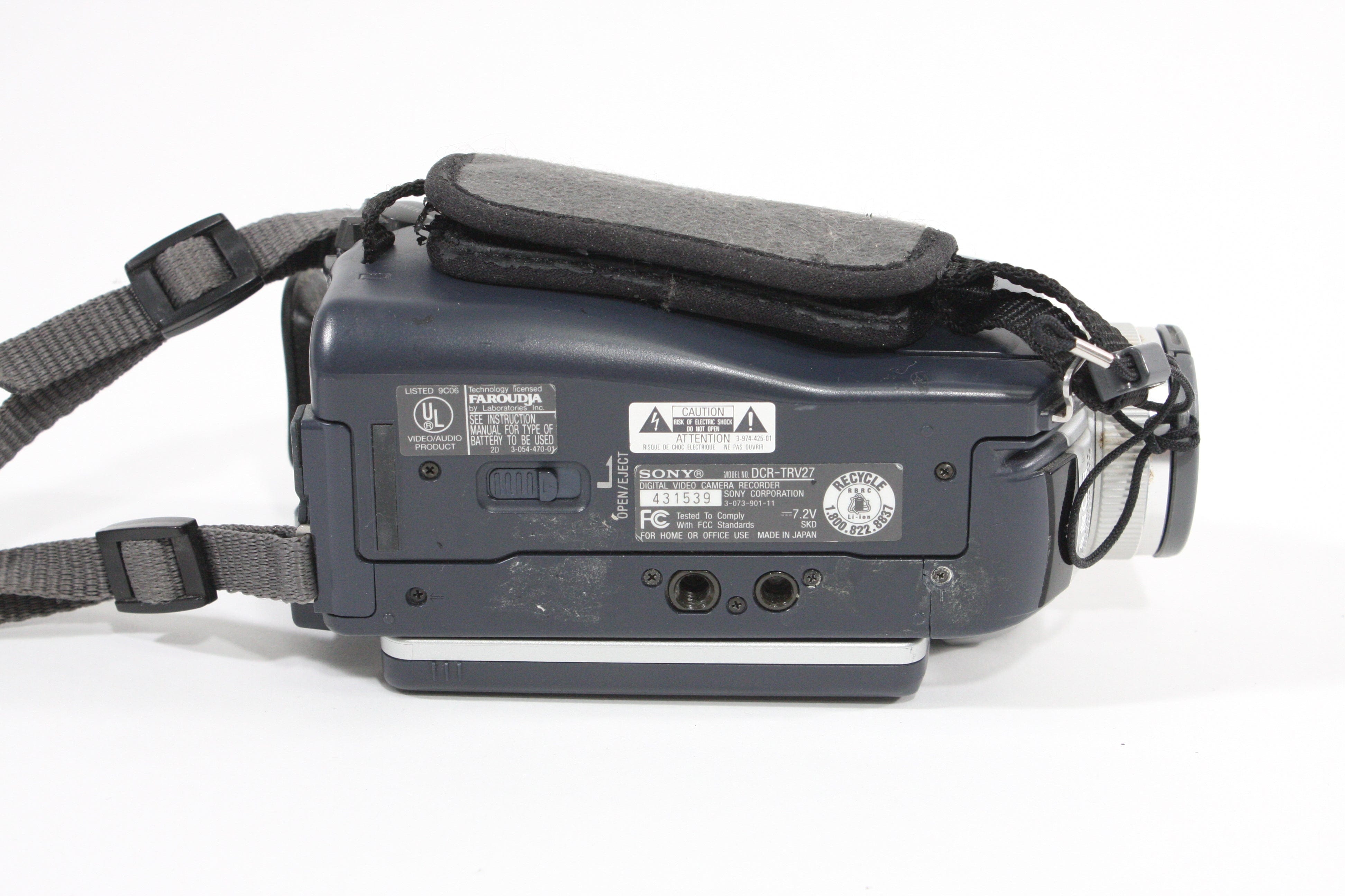 Sony DCR-TRV27 Mini DV Camcorder – Camera Exchange