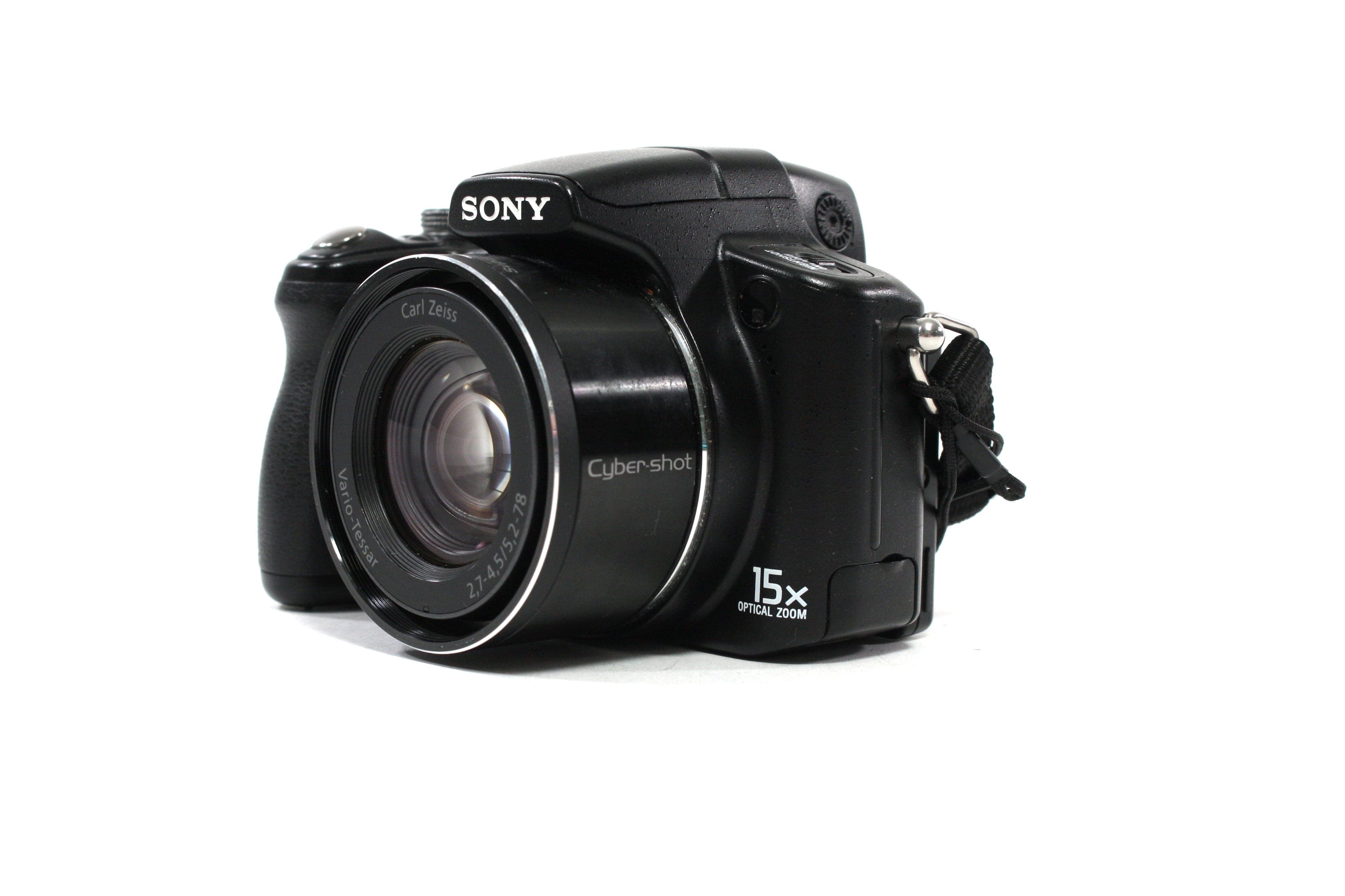 Sony DSC-H50 Digital Camera 15x Zoom 9.1mp – Camera Exchange