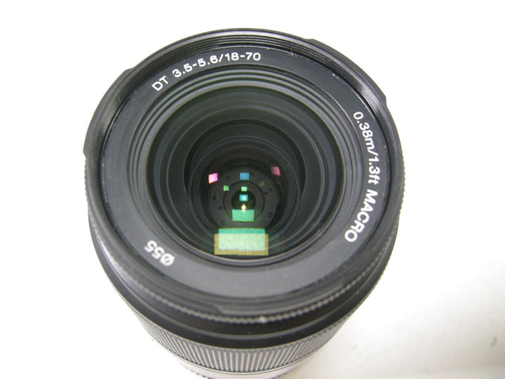 Sony DT Macro 18-70mm f3.5-5.6 A mt. lens Lenses Small Format - Sony& - Minolta A Mount Lenses Sony 3141313