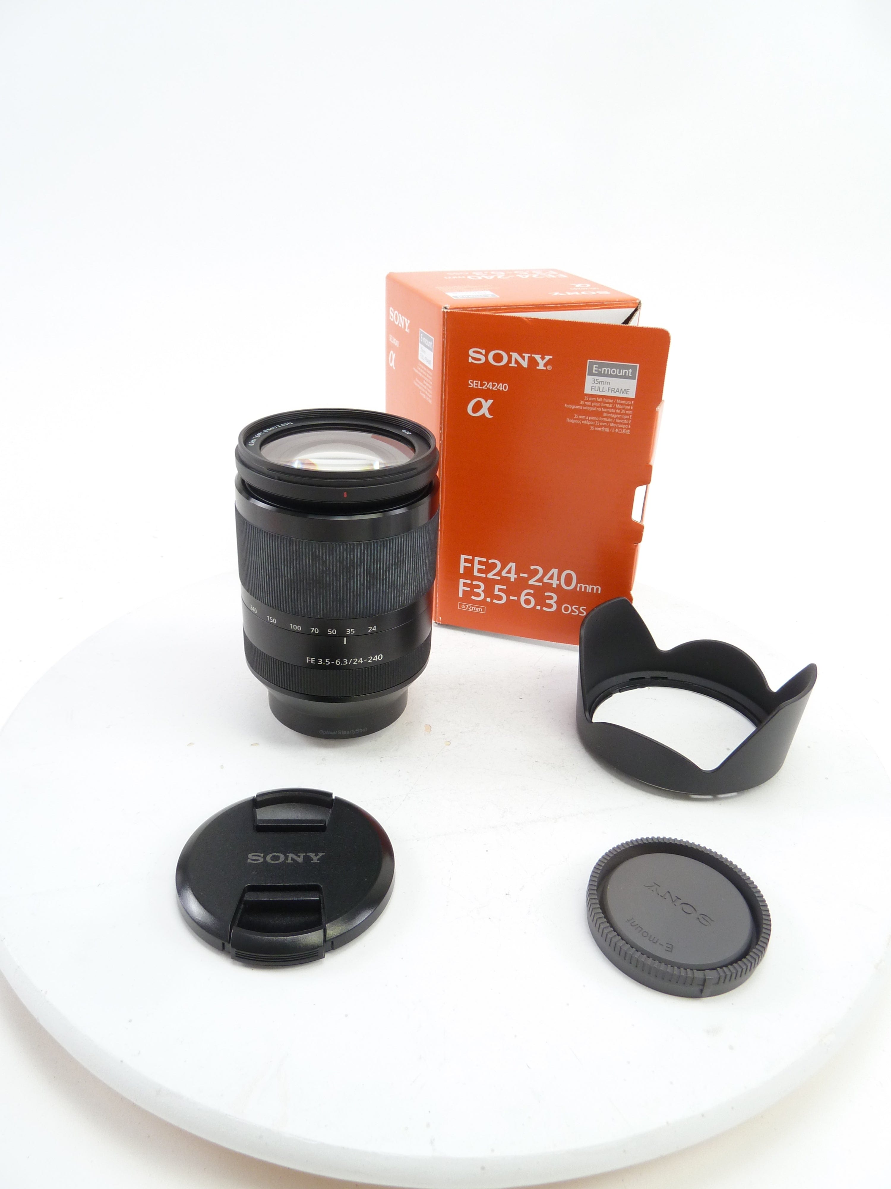 Sony FE 24-240MM F3.5-6.3 OSS E-Mount Full Frand – Camera