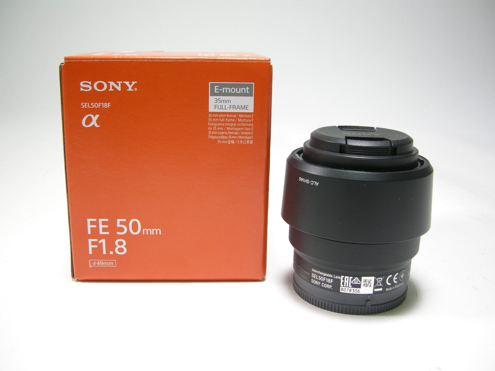 Sony FE 50mm f1.8 E Mt. lens – Camera Exchange