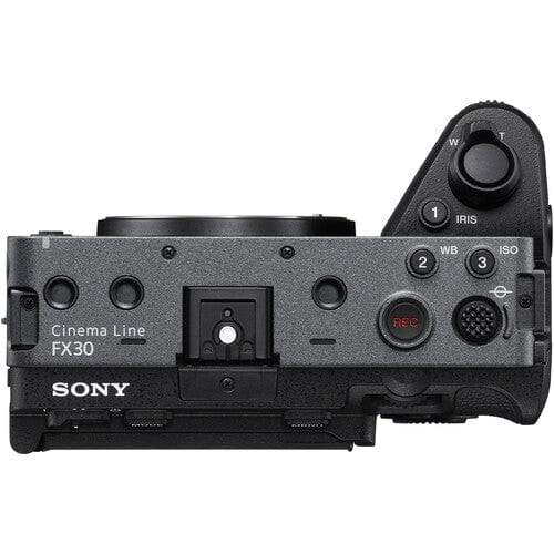 Sony FX30 Digital Cinema Camera with XLR Handle Digital Cameras - Digital Mirrorless Cameras Sony SONYILMEFX30