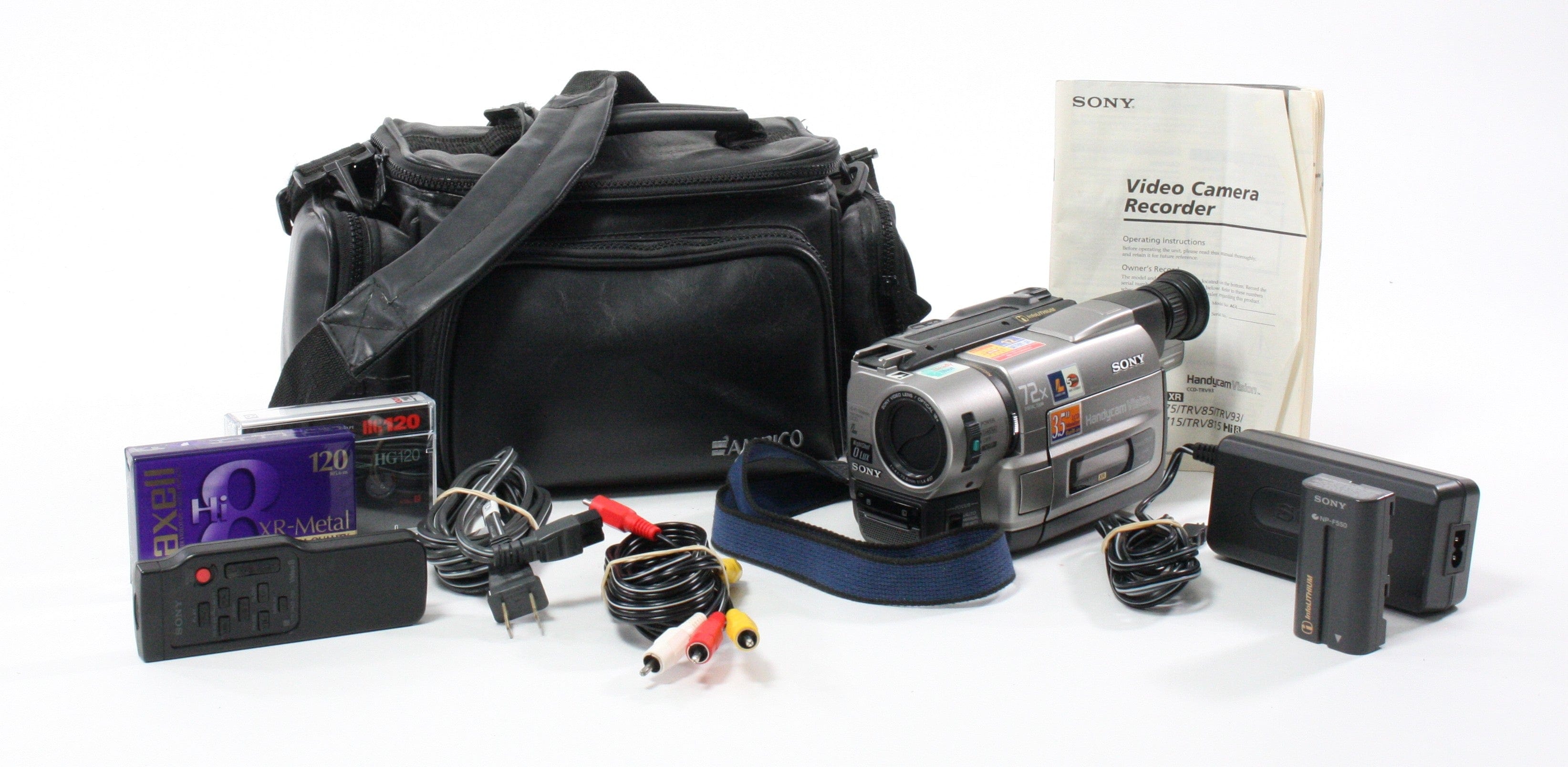 Sony Handycam CCD-TRV85 Video Hi8 Video Camera – Camera Exchange