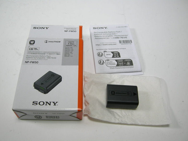 Sony NP-FW50 Battery in Box Batteries - Digital Camera Batteries Sony NPFW5024