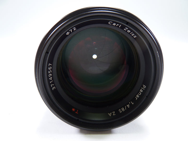 Sony Planar 85mm f1.4 ZA T* A Mt. lens Lenses Small Format - Sony& - Minolta A Mount Lenses Sony 0184002