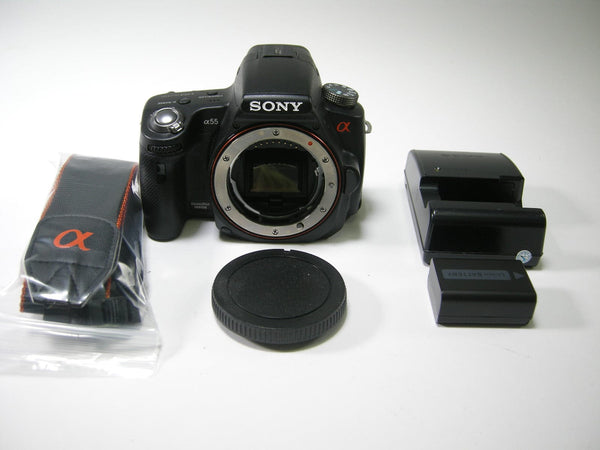 Sony SLT a55V 16.2mp Digital SLR Body Only Shutter Ct. #4116 Digital Cameras - Digital SLR Cameras Sony 1120671