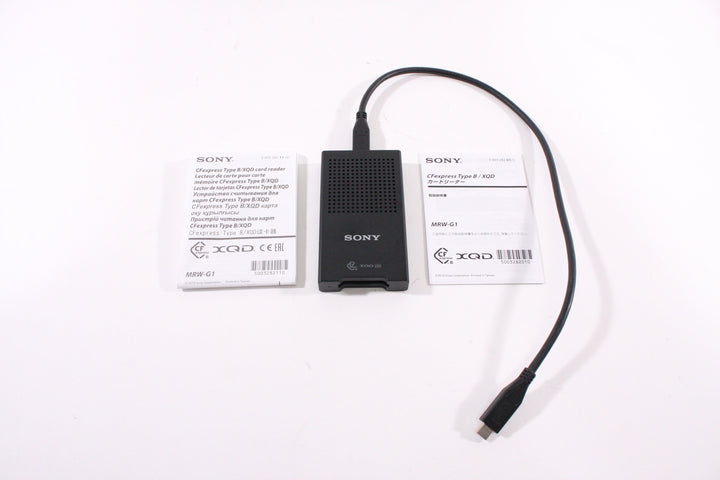 Sony XQD Card Reader Model MRW-G1 Memory Cards Sony 0611241151