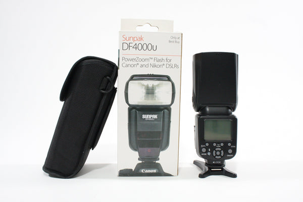 Sunpak DF4000u Flash for Canon/Nikon DSLR's Flash Units and Accessories - Shoe Mount Flash Units Sunpak 0727241032