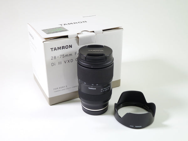 Tamron 18-75mm F2.8 Di III VXD G2 for Sony E Lenses Small Format - Sony E and FE Mount Lenses - Tamron E and FE Mount Lenses New Tamron 101978