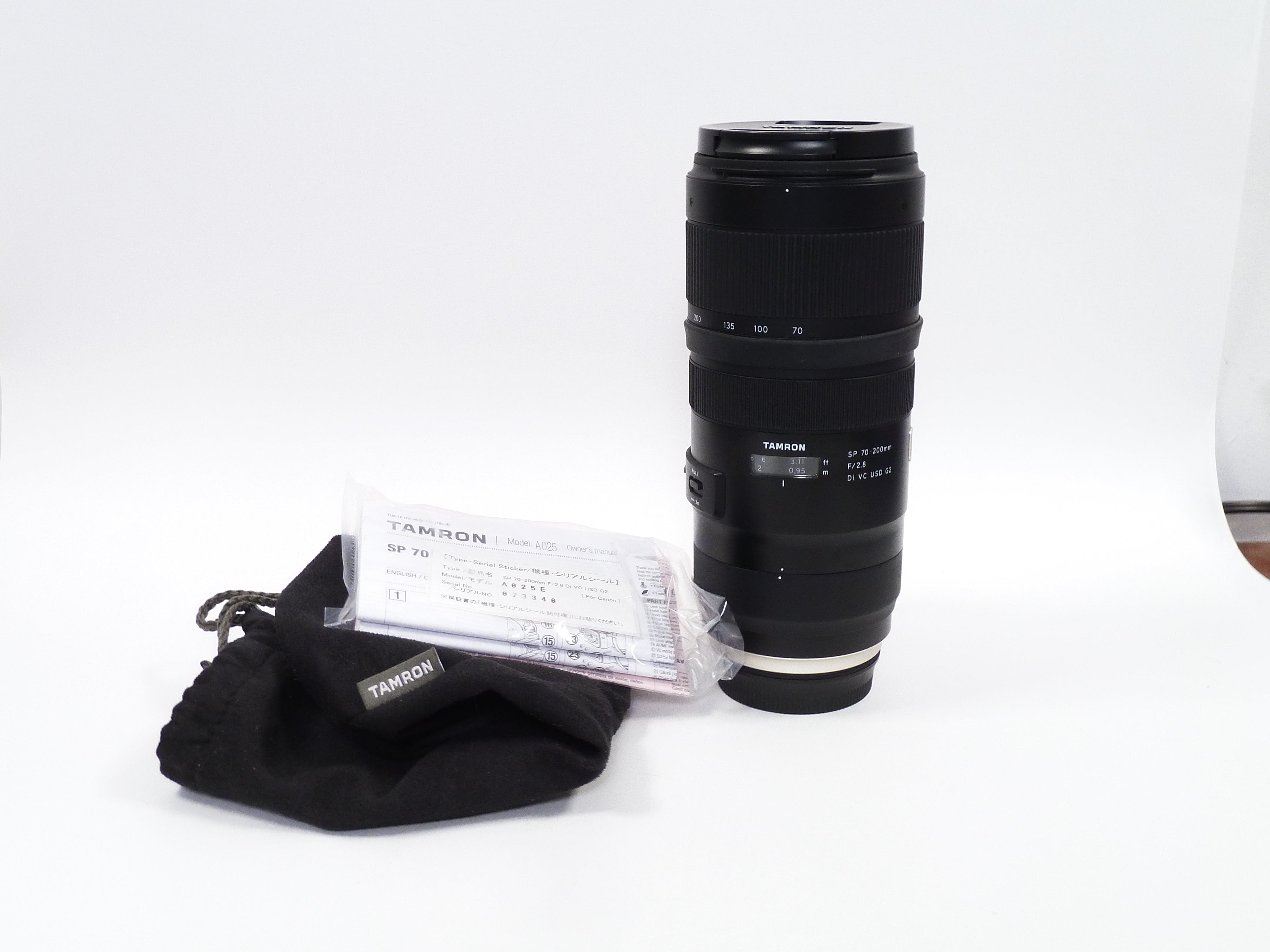 Tamron 70-200mm F2.8 Di VC USD G2 Lens - Canon EF – Camera Exchange