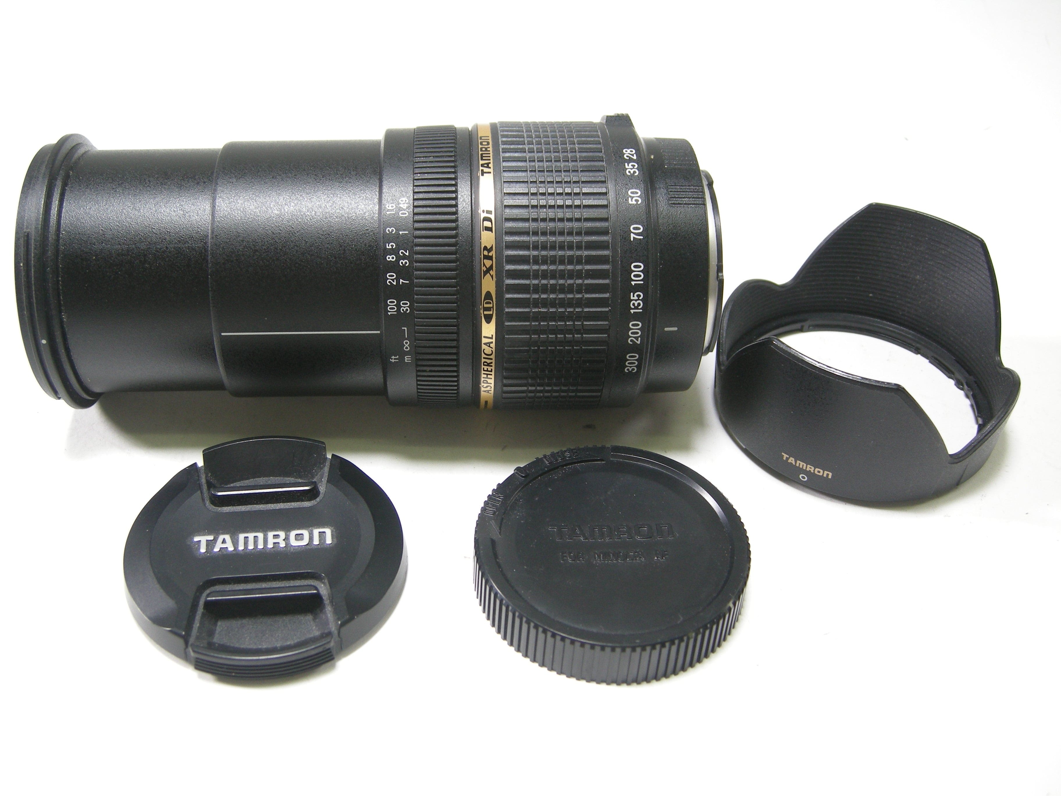 Tamron AF XR LD DI (IF) Macro 28-300mm f3.5-6.3 Sony A – Camera