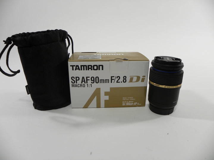 Tamron SP Di AF Macro 90mm f2.8 Nikon AF-D Mount Lenses Small Format - Nikon AF Mount Lenses - Nikon AF Full Frame Lenses - Tamron Nikon FX Mount Lenses New Tamron 054246