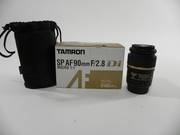 Tamron SP Di AF Macro 90mm f2.8 Nikon AF-D Mount Lenses Small Format - Nikon AF Mount Lenses - Nikon AF Full Frame Lenses - Tamron Nikon FX Mount Lenses New Tamron 054246