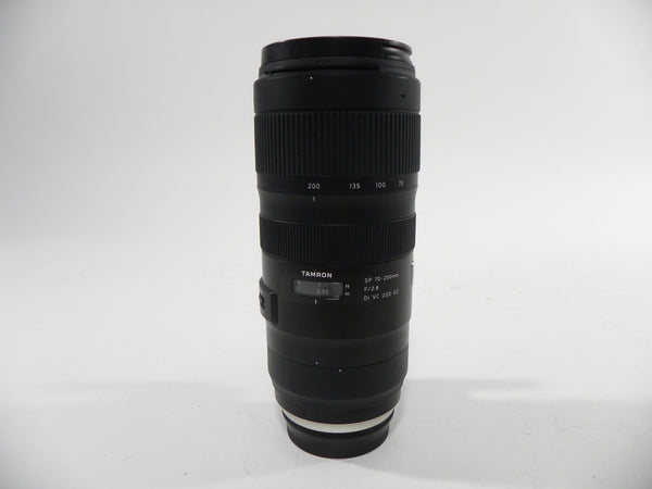 Tamron SP Di VC USD G2 70-200mm f2.8 Canon EF Mount Lenses Small Format - Canon EOS Mount Lenses - Canon EF Full Frame Lenses - Tamron EF Mount Lenses New Tamron 120150241