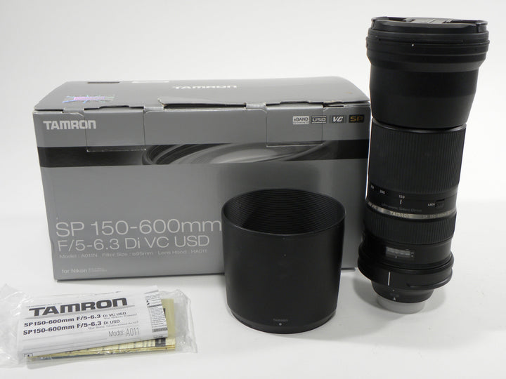 Tamron SP USD Di VC 150-600mm f5-6.3 Nikon Mount Lenses Small Format - Nikon AF Mount Lenses Tamron 002172