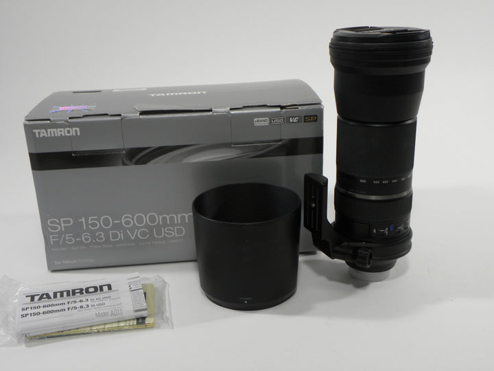 Tamron SP USD Di VC 150-600mm f5-6.3 Nikon Mount Lenses Small Format - Nikon AF Mount Lenses Tamron 002172