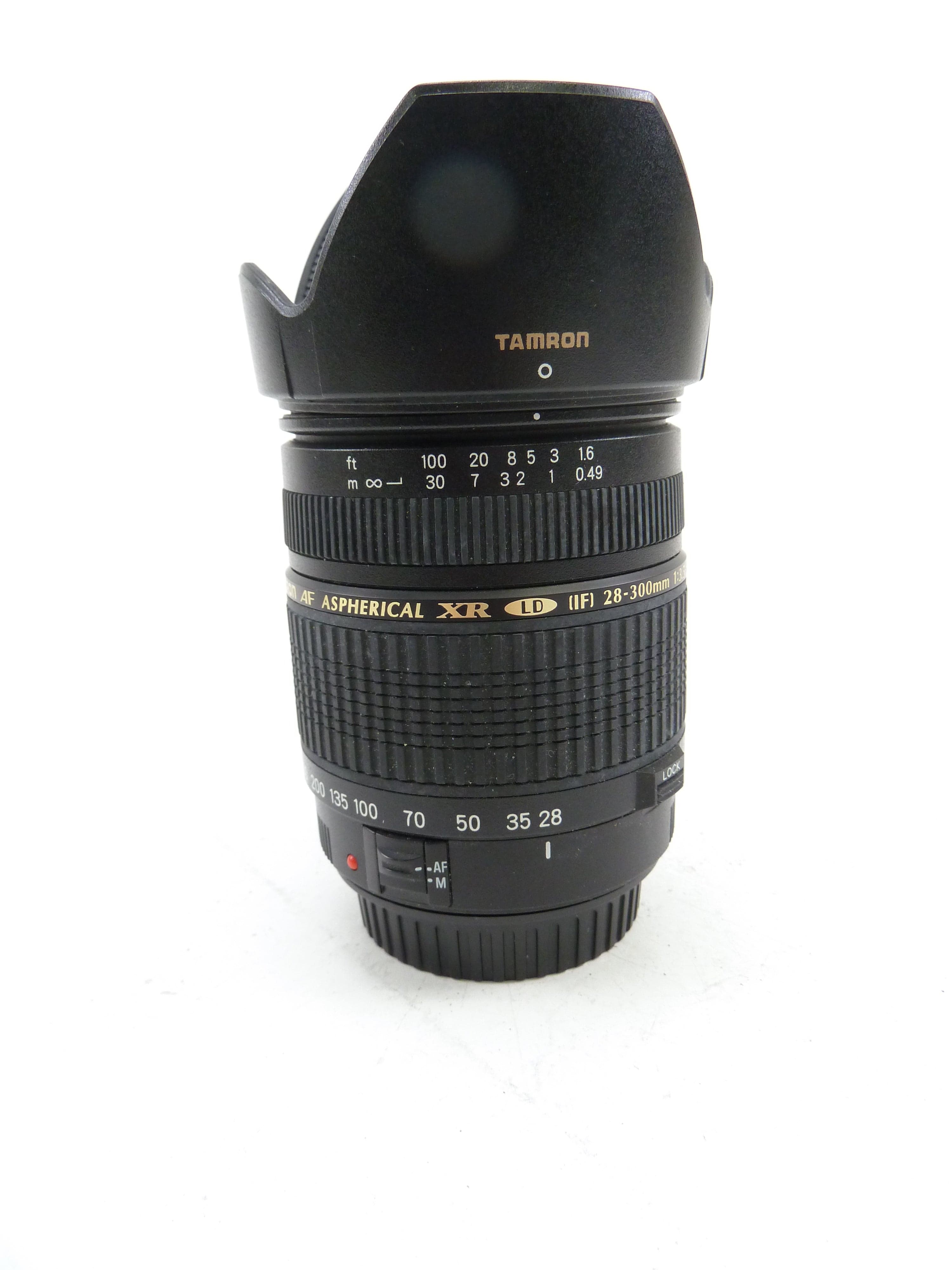 Tamron XR LD (IF) 28-300MM f3.5-6.3 Macro Zoom Lens Canon EF Mount – Camera  Exchange