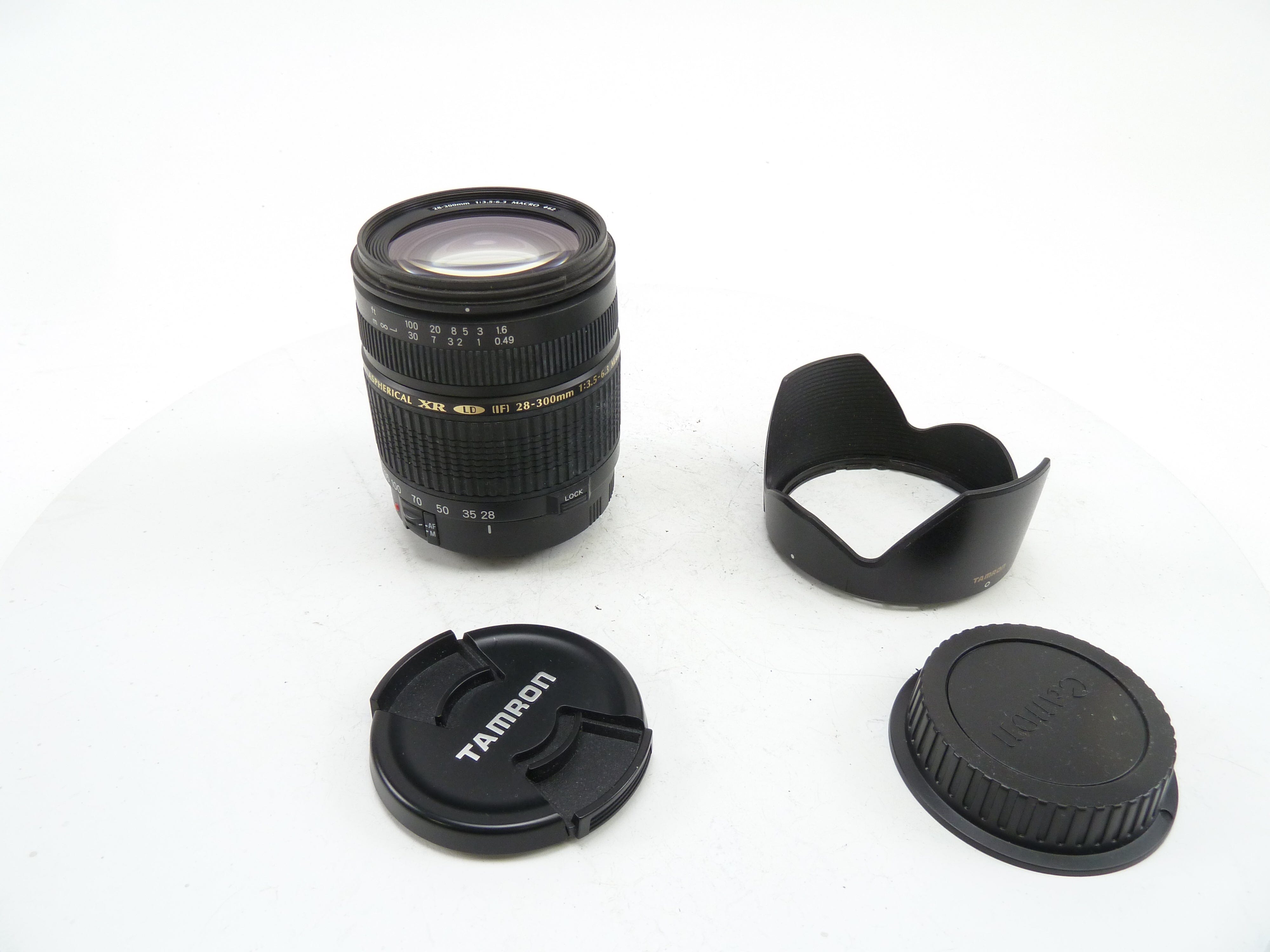 Tamron XR LD (IF) 28-300MM f3.5-6.3 Macro Zoom Lens Canon EF Mount – Camera  Exchange