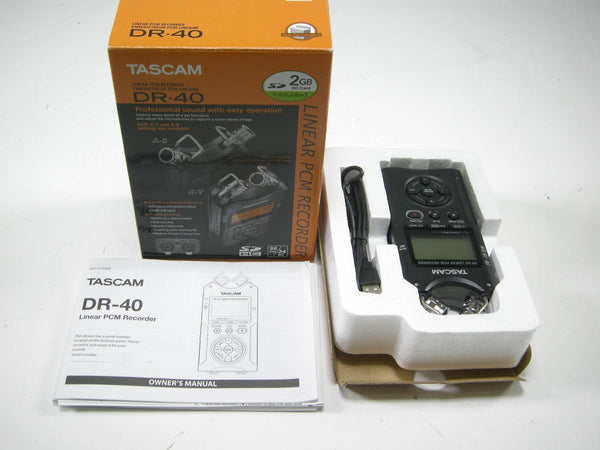 Tascam DR-40 Linear PCM Recorder Other Items Tascam 0200835