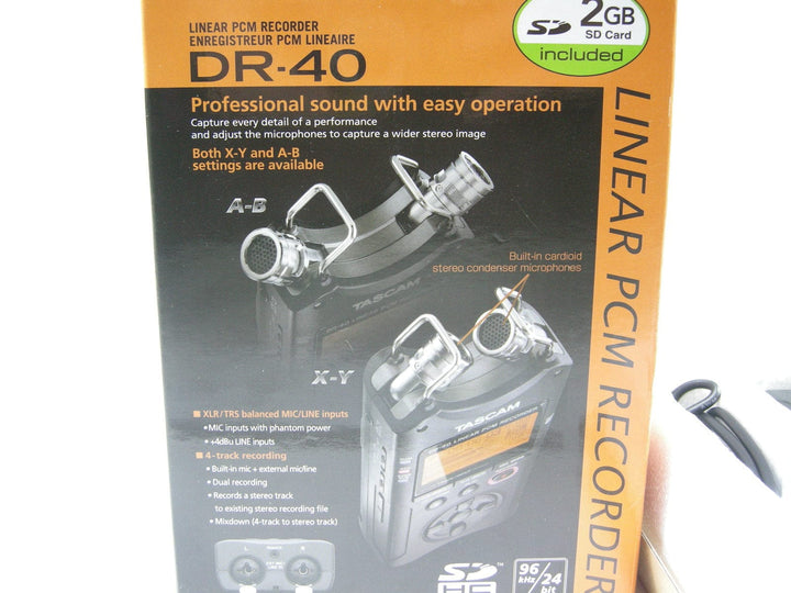 Tascam DR-40 Linear PCM Recorder Other Items Tascam 0200835