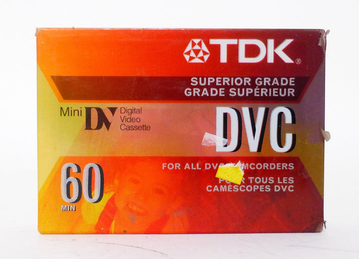 TDK DVC Mini DV Video Cassette 60 Minute Video Equipment - Video Tape TDK TDKMINIDV