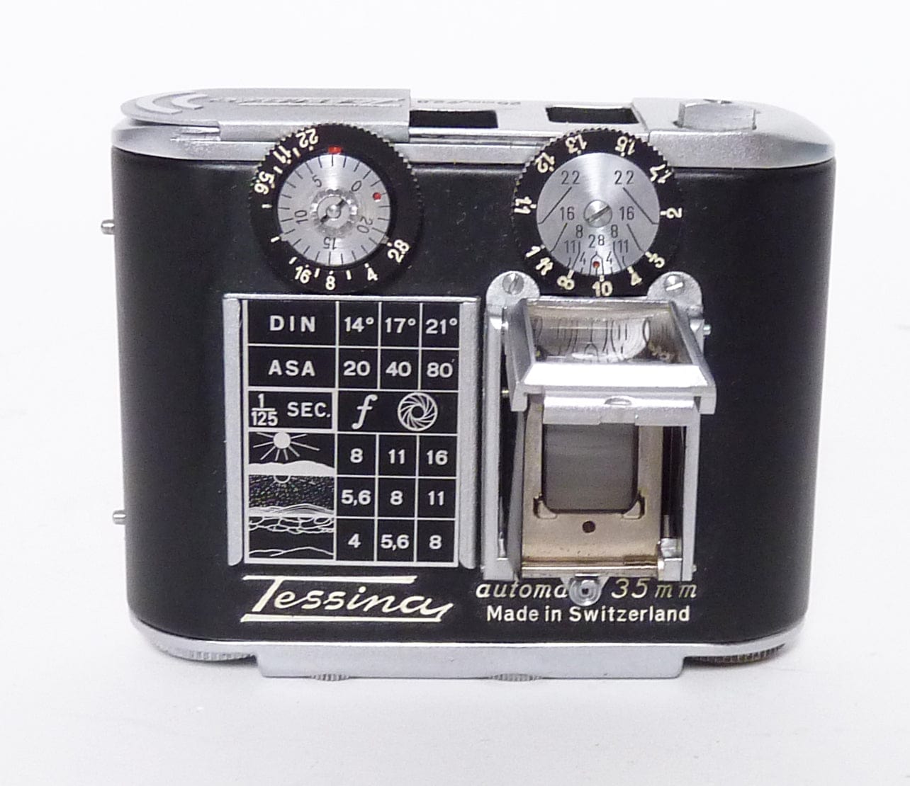 Tessina Automatic 35 Miniature Camera in Original Box Case and
