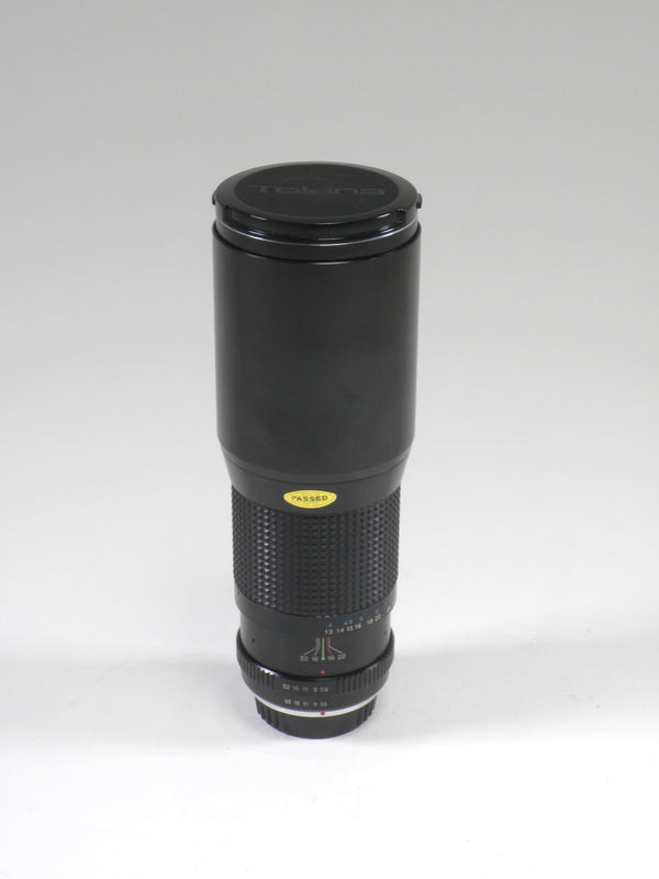 Tokina 400mm f/5.6 RMC  for Pentax K Lenses Small Format - K Mount Lenses (Ricoh, Pentax, Chinon etc.) Tokina 8111386