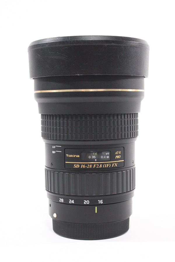 Tokina AT-X Pro 16-28mm f/2.8 (IF) FX for EF Mount Lenses Small Format - Canon EOS Mount Lenses - Canon EF Full Frame Lenses Canon 8605565