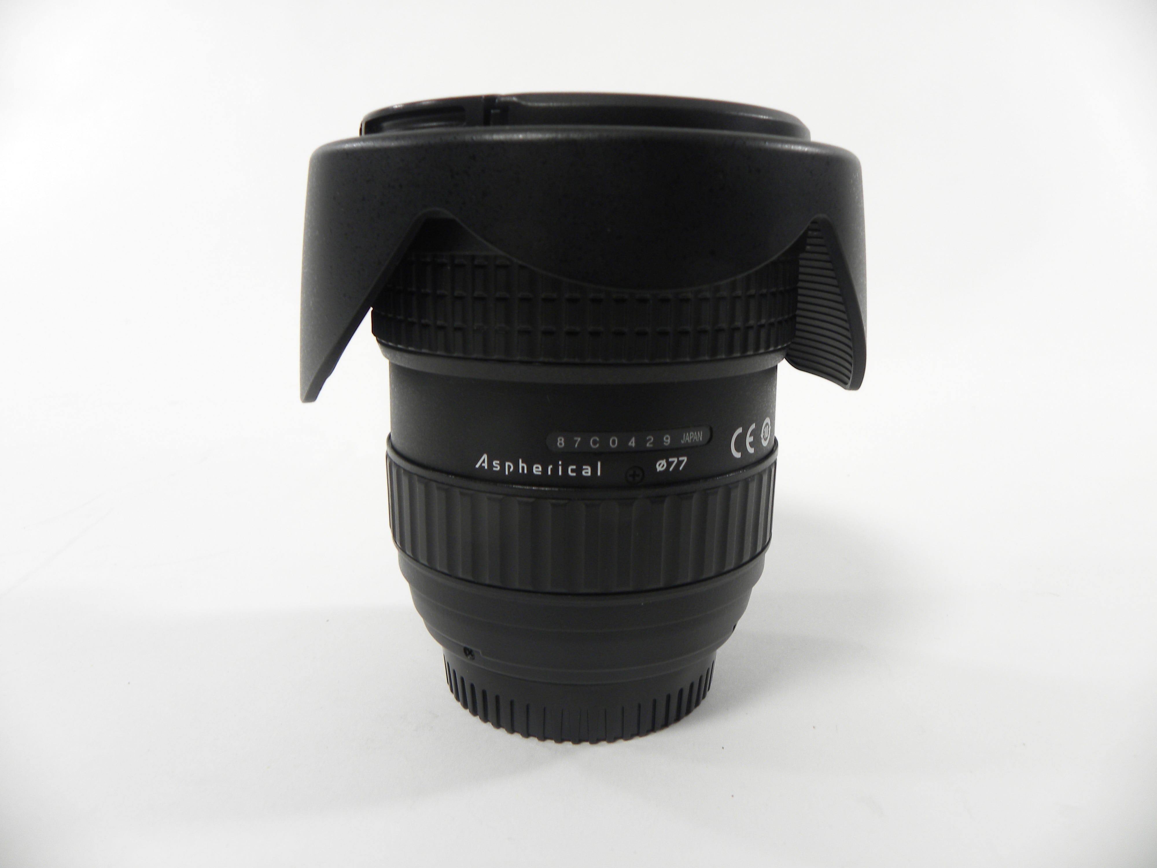Tokina AT-X Pro SD IF DX II 11-16mm f2.8 Nikon F Mount – Camera