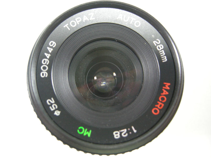 Topaz Auto Macro MC 28mm f2.8 Canon FD Lenses Small Format - Canon FD Mount lenses Topaz 909449