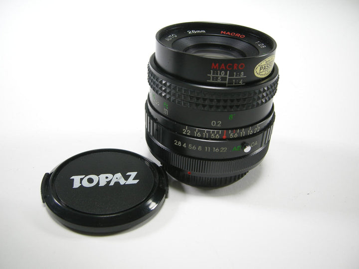 Topaz Auto Macro MC 28mm f2.8 Canon FD Lenses Small Format - Canon FD Mount lenses Topaz 909449