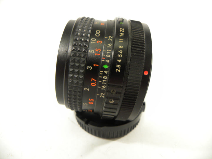 Tou/Five Star MC Auto 28mm f2.8 Canon FD Mount Lenses Small Format - Canon FD Mount lenses Five Star 635213