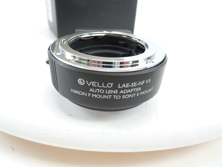 Vello Auto Lens Adapter Nikon F to Sony E Lens Adapters and Extenders Vello 9112445