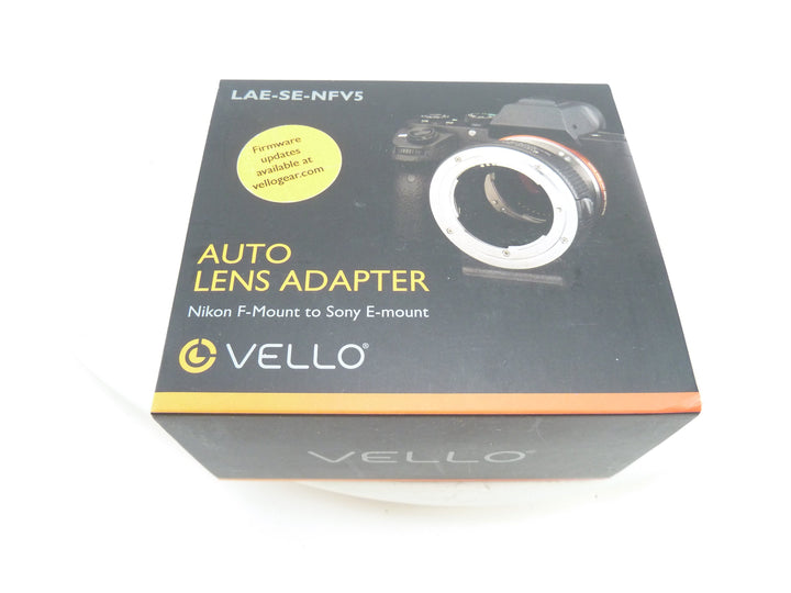 Vello Auto Lens Adapter Nikon F to Sony E Lens Adapters and Extenders Vello 9112445