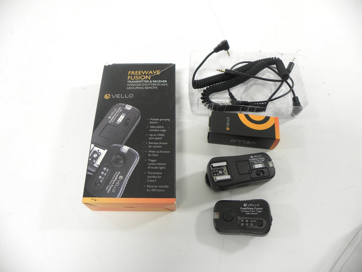 Vello Freewave Fusion Transmitter & Receiver – Camera Exchange