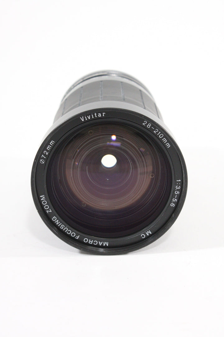 Vivitar 28-210mm F3.5-5.6 Macro 1.4x for Canon FD Lenses Small Format - Canon FD Mount lenses Vivitar 09833470